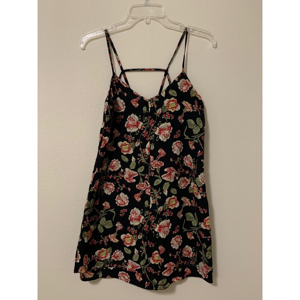 Floral Backless Mini Dress (USED)